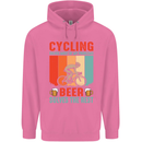 Cycling Funny Beer Cyclist Bicycle MTB Bike Mens 80% Cotton Hoodie Azelea