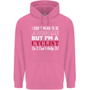 Cycling I Don't Mean to Be Awesome Cyclist Childrens Kids Hoodie Azalea