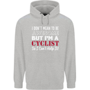 Cycling I Don't Mean to Be Awesome Cyclist Childrens Kids Hoodie Sports Grey