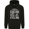 Cycling I Googled My Symptoms Cyclist Funny Childrens Kids Hoodie Black
