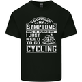 Cycling I Googled My Symptoms Cyclist Funny Kids T-Shirt Childrens Black