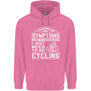 Cycling I Googled My Symptoms Cyclist Funny Mens 80% Cotton Hoodie Azelea