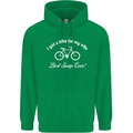 Cycling I Got a Bike for My Wife Cyclist Mens 80% Cotton Hoodie Irish Green