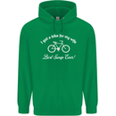 Cycling I Got a Bike for My Wife Cyclist Mens 80% Cotton Hoodie Irish Green