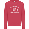 Cycling I Got a Bike for My Wife Cyclist Mens Sweatshirt Jumper Heliconia