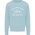 Cycling I Got a Bike for My Wife Cyclist Mens Sweatshirt Jumper Light Blue