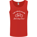 Cycling I Got a Bike for My Wife Cyclist Mens Vest Tank Top Red