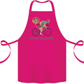 Cycling I'm the Machine Cyclist Funny Cotton Apron 100% Organic Pink