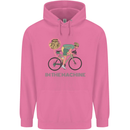 Cycling I'm the Machine Cyclist Funny Mens 80% Cotton Hoodie Azelea
