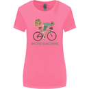 Cycling I'm the Machine Cyclist Funny Womens Wider Cut T-Shirt Azalea