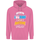 Cycling Looking at an Awesome Cyclist Mens 80% Cotton Hoodie Azelea