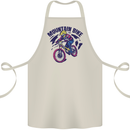 Cycling Mountain Bike Bicycle Cyclist MTB Cotton Apron 100% Organic Natural