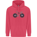 Cycling Music Cyclist Funny Bicycle Bike Childrens Kids Hoodie Heliconia
