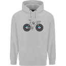 Cycling Music Cyclist Funny Bicycle Bike Childrens Kids Hoodie Sports Grey