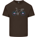 Cycling Music Cyclist Funny Bicycle Bike Kids T-Shirt Childrens Chocolate