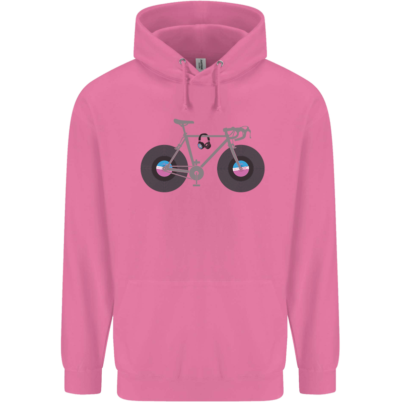 Cycling Music Cyclist Funny Bicycle Bike Mens 80% Cotton Hoodie Azelea