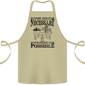 Cycling No Explanation Is Necessary Cyclist Cotton Apron 100% Organic Khaki