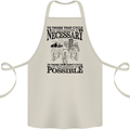Cycling No Explanation Is Necessary Cyclist Cotton Apron 100% Organic Natural