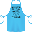 Cycling No Explanation Is Necessary Cyclist Cotton Apron 100% Organic Turquoise