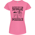 Cycling No Explanation Is Necessary Cyclist Womens Petite Cut T-Shirt Azalea
