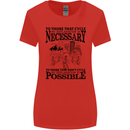 Cycling No Explanation Is Necessary Cyclist Womens Wider Cut T-Shirt Red