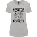 Cycling No Explanation Is Necessary Cyclist Womens Wider Cut T-Shirt Sports Grey