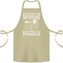 Cycling No Explanation Necessary Cyclist Cotton Apron 100% Organic Khaki