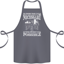 Cycling No Explanation Necessary Cyclist Cotton Apron 100% Organic Steel