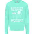 Cycling No Explanation Necessary Cyclist Kids Sweatshirt Jumper Peppermint