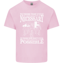 Cycling No Explanation Necessary Cyclist Kids T-Shirt Childrens Light Pink