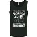 Cycling No Explanation Necessary Cyclist Mens Vest Tank Top Black