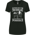 Cycling No Explanation Necessary Cyclist Womens Wider Cut T-Shirt Black