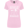 Cycling No Explanation Necessary Cyclist Womens Wider Cut T-Shirt Light Pink