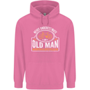 Cycling Old Man Cyclist Funny Bicycle Mens 80% Cotton Hoodie Azelea