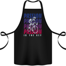 Cycling Passion Is the Key Cyclist Funny Cotton Apron 100% Organic Black