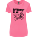 Cycling Retirement Plan Cyclist Bicycle Womens Wider Cut T-Shirt Azalea