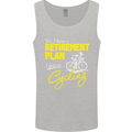 Cycling Retirement Plan Cyclist Funny Mens Vest Tank Top Sports Grey
