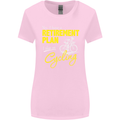 Cycling Retirement Plan Cyclist Funny Womens Wider Cut T-Shirt Light Pink