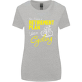 Cycling Retirement Plan Cyclist Funny Womens Wider Cut T-Shirt Sports Grey