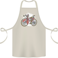 Cycling Steampunk Bicycle Bike Cyclist Cotton Apron 100% Organic Natural