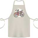 Cycling Steampunk Bicycle Bike Cyclist Cotton Apron 100% Organic Natural