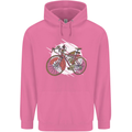 Cycling Steampunk Bicycle Bike Cyclist Mens 80% Cotton Hoodie Azelea