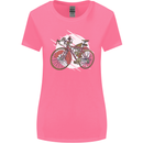 Cycling Steampunk Bicycle Bike Cyclist Womens Wider Cut T-Shirt Azalea