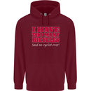 Cycling Too Many Bicycles Said No Cyclist Childrens Kids Hoodie Maroon