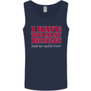 Cycling Too Many Bicycles Said No Cyclist Mens Vest Tank Top Navy Blue