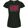 Cycling Too Many Bicycles Said No Cyclist Womens Petite Cut T-Shirt Black