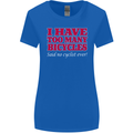 Cycling Too Many Bicycles Said No Cyclist Womens Wider Cut T-Shirt Royal Blue