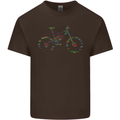 Cycling Word Cloud Cyclist Bicycle Kids T-Shirt Childrens Chocolate