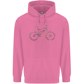 Cycling Word Cloud Cyclist Bicycle Mens 80% Cotton Hoodie Azelea