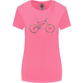 Cycling Word Cloud Cyclist Bicycle Womens Wider Cut T-Shirt Azalea